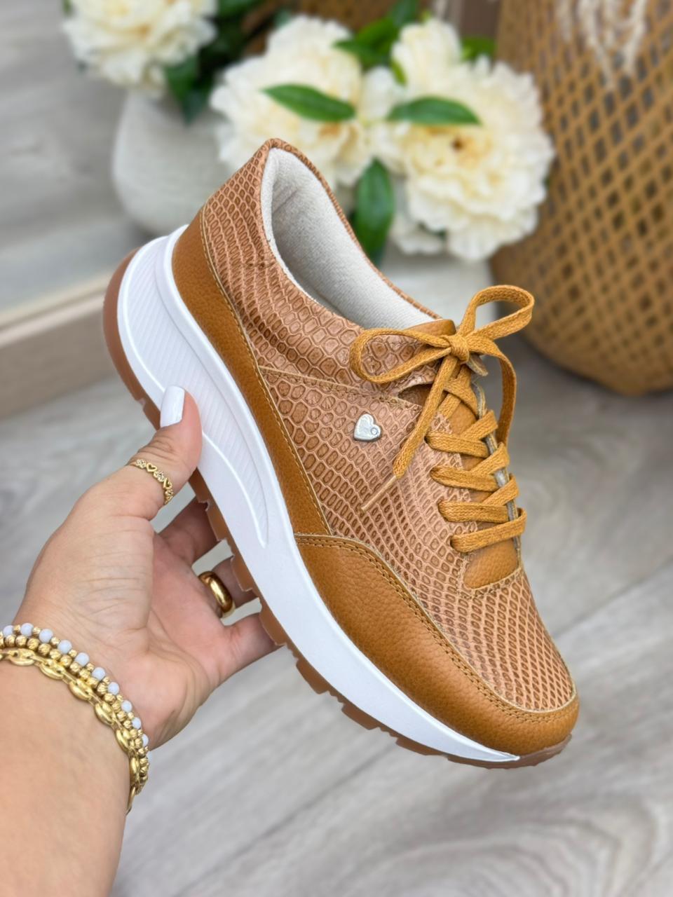 Plantilla tenis serena blanco en cuero cuero natural blanco — YF Shoes Bucaramanga