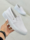 TENIS PARIS BLANCO - EN CUERO - MUJER